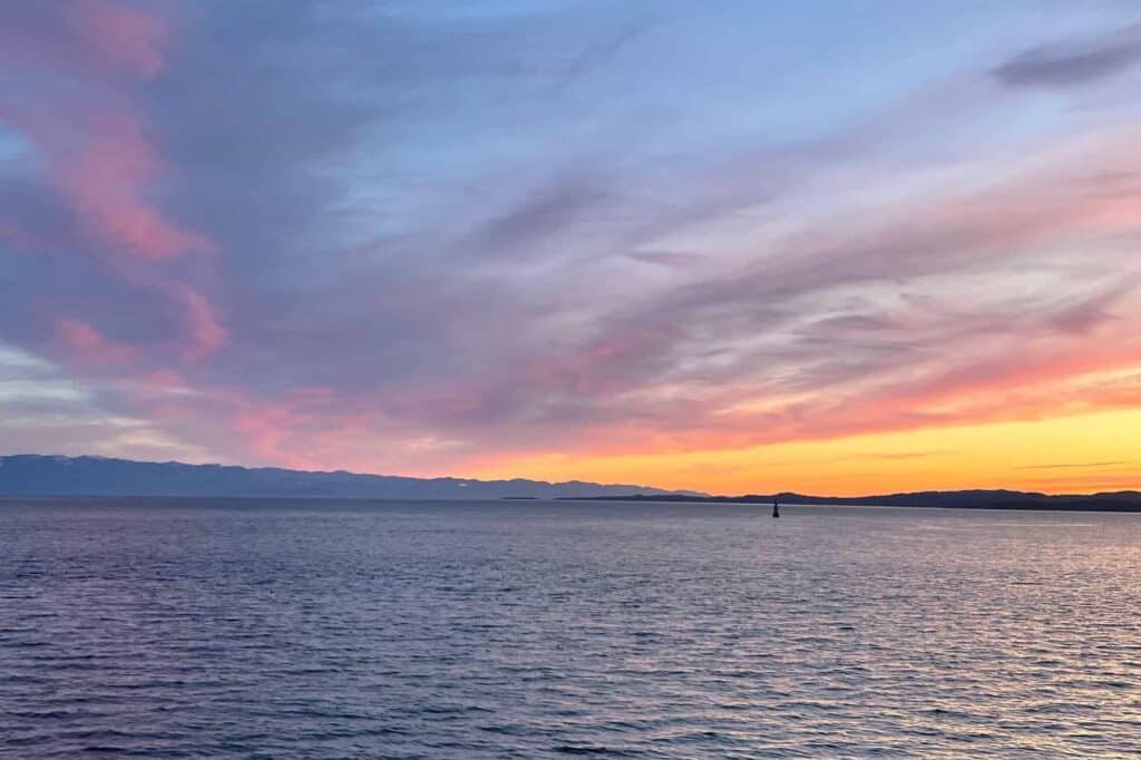 victoria BC Sunset